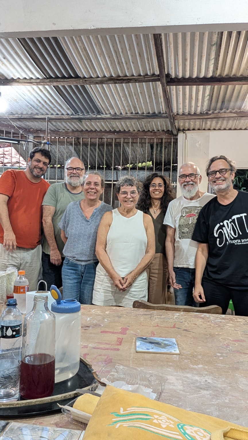 Registro no ateliê